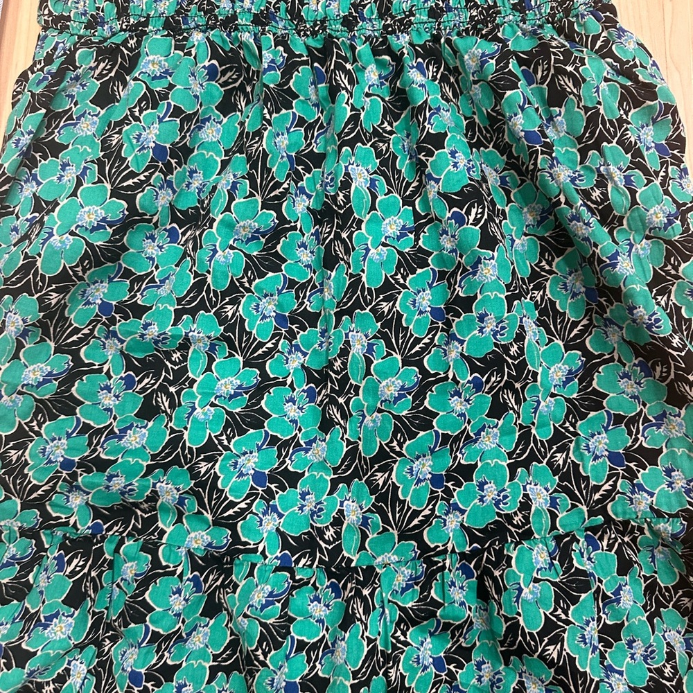 GAP Green and Blue Patterned Dress - Picture 4 of 5